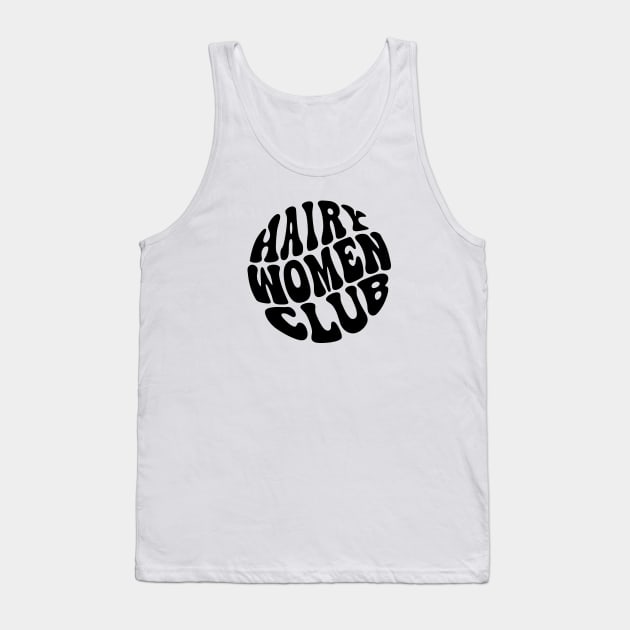 Hairy Women Club Tank Top by Pridish